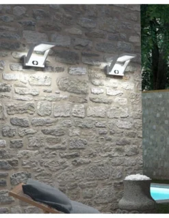 Lámpara de pared solar Proa – Beneito & Faure – Lámpara LED 4000K, IP54
