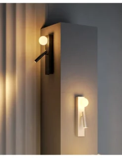 Lámpara de pared Sphere Alp – Beneito & Faure – Lámpara esférica con lector