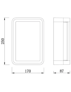 Lámpara de pared/techo Alhambra - Iberlamp - Lámpara de exterior antracita