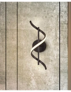 Lámpara de pared/techo Boa - Schuller - Diseño minimalista negro