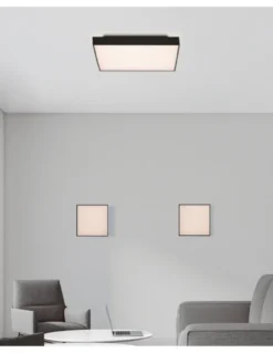 Lámpara de pared/techo Oporto - ACB - Lámpara LED moderna cuadrada