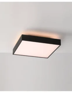 Lámpara de pared/techo Oporto - ACB - Lámpara LED moderna cuadrada