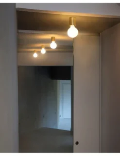Lámpara de pared/techo Ten - Faro - Diseño cilíndrico, lámpara bombilla