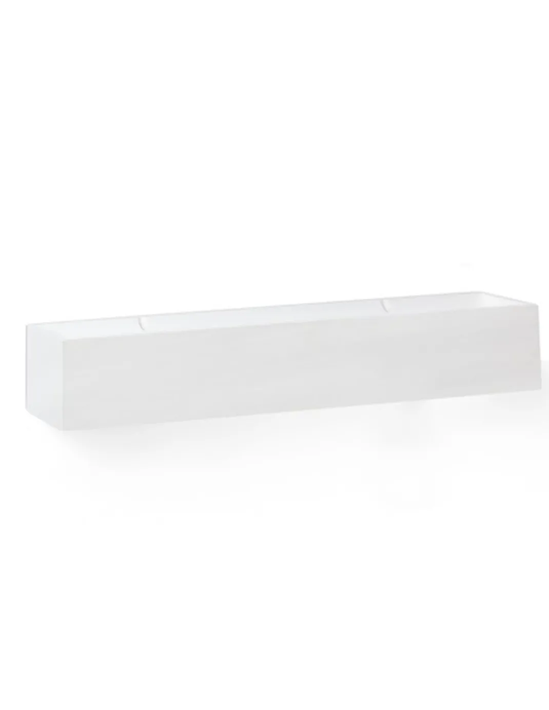 Lámpara de pared Tera – Faro – Aplique de yeso blanco, LED 2700K