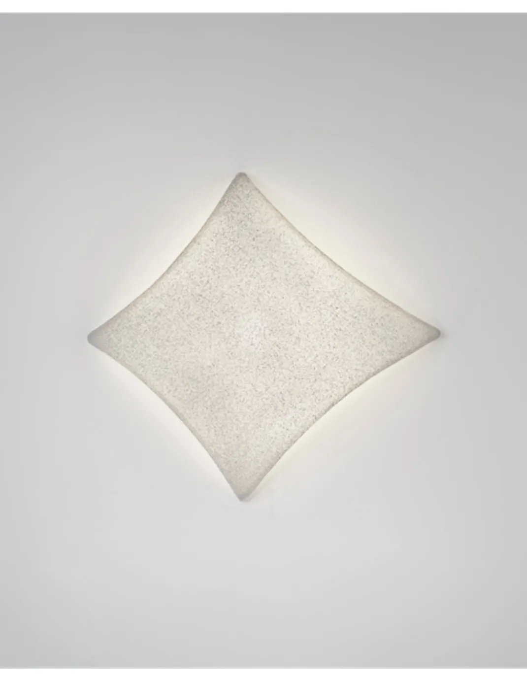 Lámpara de pared y techo Kite - a-emotional light - Diseño geométrico, LED regulable