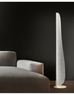 Lámpara de pie Bianca – Mantra – Pie de salón decorativo blanco, LED 3000K