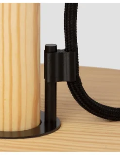 Lámpara de pie Clasica - Luxcambra - Lámpara clásica de madera y pergamino