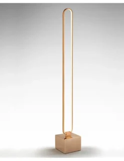 Lámpara de pie Colette – Schuller – Lámpara moderna LED en oro rosa