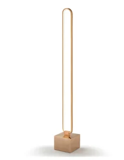 Lámpara de pie Colette – Schuller – Lámpara moderna LED en oro rosa