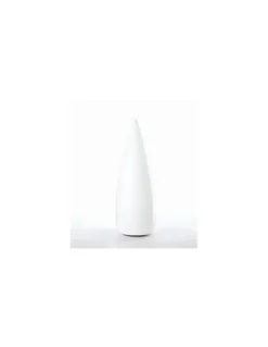 Lámpara de pie de exterior Kanpazar - B.lux - Lámpara portátil blanca, diseño antivandálico, cable: 3.5 m
