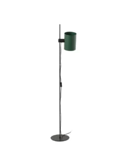 Lámpara de pie Guadalupe – Faro – Pantalla orientable en beige o verde