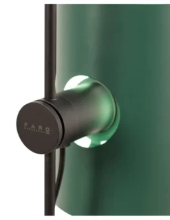 Lámpara de pie Guadalupe – Faro – Pantalla orientable en beige o verde