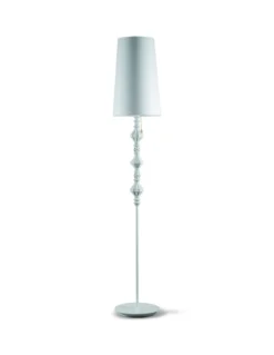 Lámpara de pie II Belle de Nuit - Lladró - Lámpara de porcelana elegante