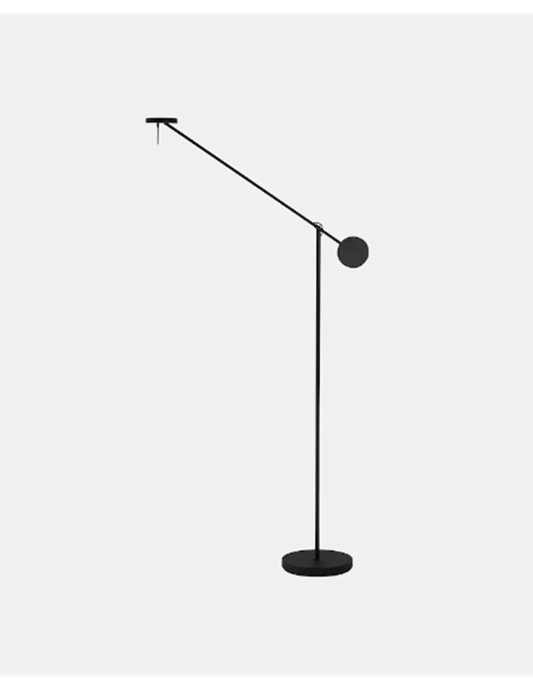 Lámpara de pie Invisible - LedsC4 - Lámpara idónea para lectura, regulable, táctil y orientable