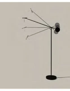 Lámpara de pie Invisible - LedsC4 - Lámpara idónea para lectura, regulable, táctil y orientable