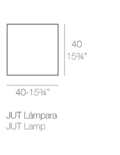 Lámpara de pie Jut - Vondom