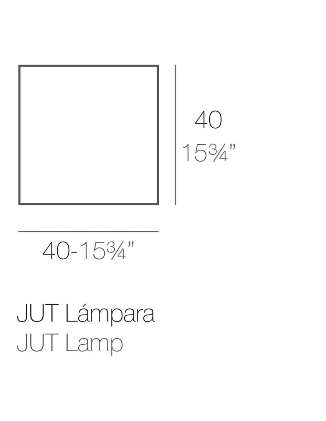 Lámpara de pie Jut - Vondom