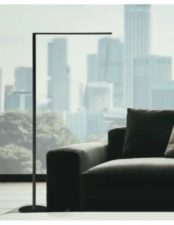 Lámpara de pie Matrix – Luxcambra – Diseño minimalista en blanco o negro, altura: 140 cm