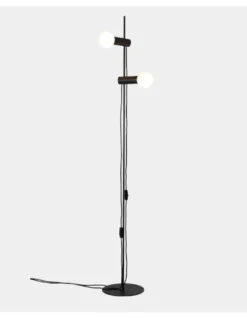 Lámpara de pie Nude Double – LedsC4 – Lámpara con 2 focos orientables, Disponible en 3 colores
