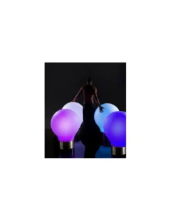 Lámpara de pie The Second Light con batería - Vondom - Lámpara de suelo original para jardín en forma de bombilla gigante