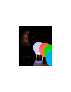Lámpara de pie The Second Light con batería - Vondom - Lámpara de suelo original para jardín en forma de bombilla gigante