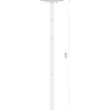 Lámpara de pie Tina - Mantra - Lámpara minimalista LED blanca