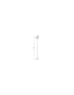 Lámpara de Pie Trio - Pujol - 3 Focos LED, altura 190 cm