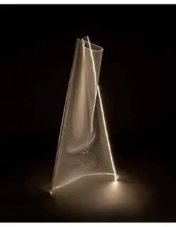 Lámpara de pie Velos – Schuller – Diseño minimalista LED, lámina de metacrilato microimpreso