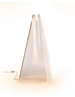 Lámpara de pie Velos – Schuller – Diseño minimalista LED, lámina de metacrilato microimpreso