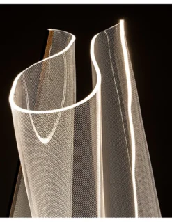Lámpara de pie Velos – Schuller – Diseño minimalista LED, lámina de metacrilato microimpreso