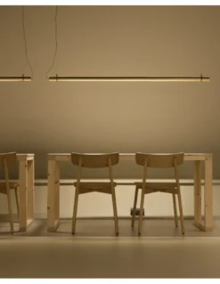 Lámpara de suspensión Solid SH Sens - B.lux - Diseño lineal con sensor gestual