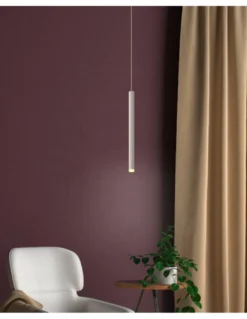 Lámpara de techo Cala - Mantra - Lámpara colgante tubo LED, 255 cm