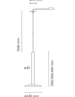 Lámpara de techo colgante BCN 30– Nexia 25 cm