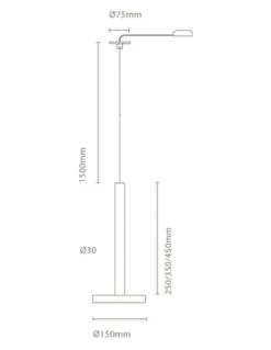 Lámpara de techo colgante 25 cm (falso techo) BCN 30 – Nexia