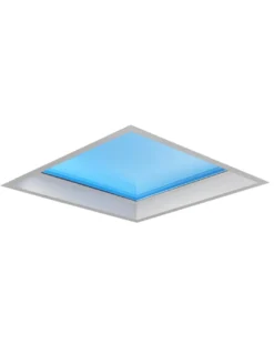 Lámpara de techo empotrable Blue Sky - Mantra - Plafón cuadrado efecto cielo/claraboya
