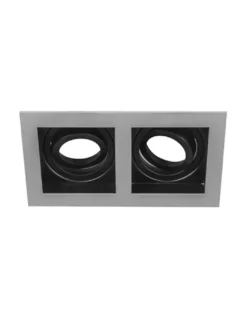 Lámpara de techo empotrable - Conalux - Downlight basculante de dos luces