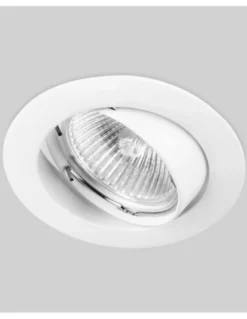 Lámpara de techo empotrable Sound Plus – FORLIGHT – Downlight blanco, 2 tamaños: 7.8 / 8,1 cm