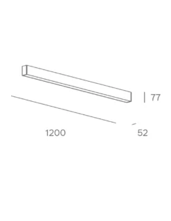Lámpara de techo Ilo - FORLIGHT - Lámpara lineal 120 cm