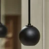 Lámpara de techo Lita 2 - Aromas - Colgante LED negra, estilo minimalista