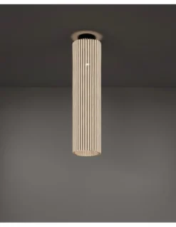 Lámpara de techo Núa - a-emotional light - Diseño escultórico de malla metálica en 2 tamaños