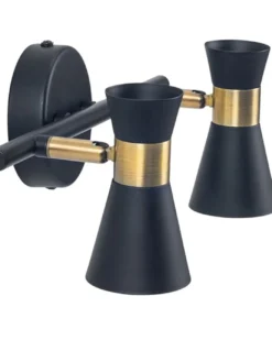 Lámpara de techo/pared Eufo - FORLIGHT - Iluminación directa orientable, 2 luces