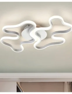 Lámpara de techo/pared Marea – Schuller – Lámpara minimalista LED blanca