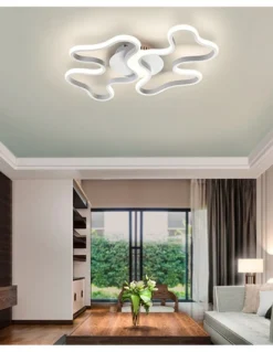 Lámpara de techo/pared Marea – Schuller – Lámpara minimalista LED blanca