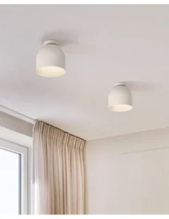 Lámpara de techo Rio – Robin – Plafón de techo moderno, Disponible en 3 colores