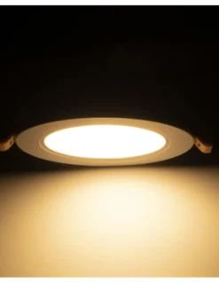 Lámpara downlight empotrable Element – FORLIGHT – Lámpara redonda blanca en 3 medidas, LED 3000K-4000K-6000K