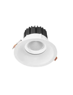 Lámpara downlight empotrable Dorit – FORLIGHT – Lámpara de techo blanca, 2 medidas, LED 3000K