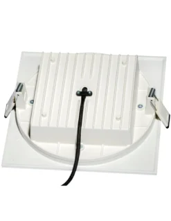 Lámpara downlight Quad - Arkoslight - Foco cuadrado LED, 22 cm