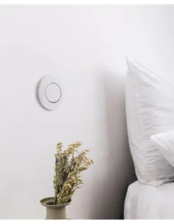 Lámpara empotrable de pared Click – Faro – Luz orientable, diseño discreto en blanco o negro