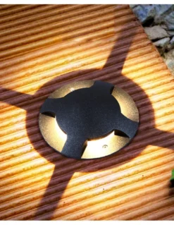 Lámpara empotrable de suelo Mijas - Iberlamp - Uplight de suelo exterior decorativo IP67