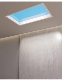 Lámpara empotrable de techo Blue Sky - Mantra - Plafón rectangular efecto cielo/claraboya